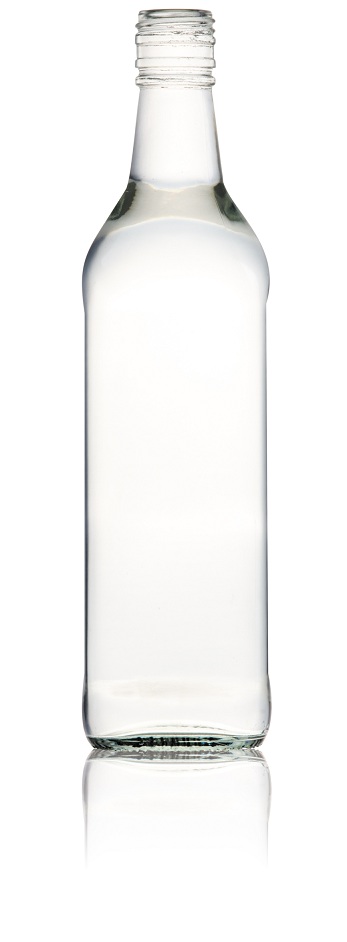 700ml Round Glass Spirit Bottles (box 12)